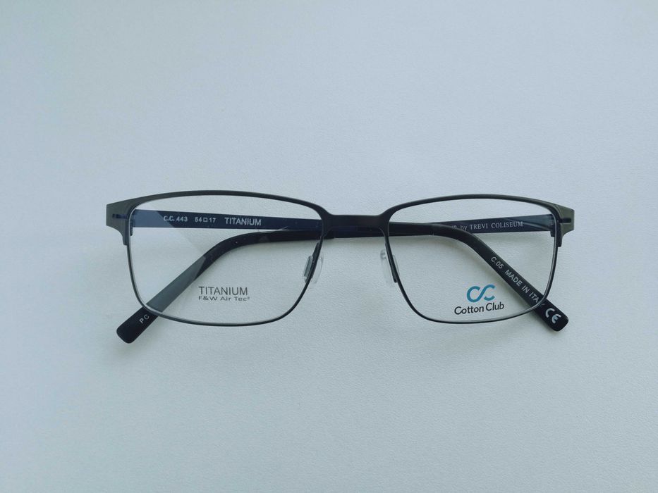 Cotton club TITANIUM Italy чоловіча оправа для окулярів (окуляри очки)