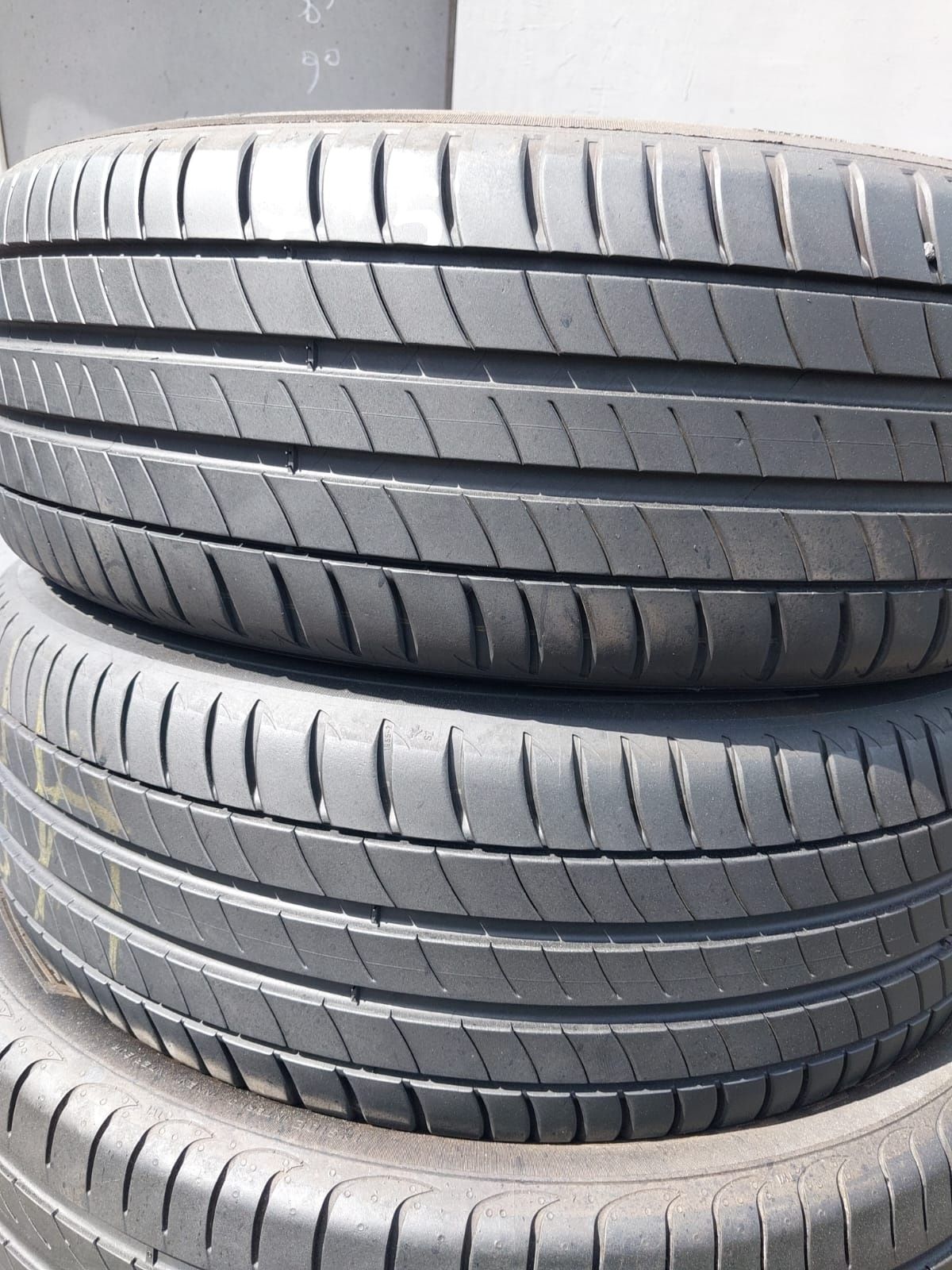 Opony używane 205/55/17 michelin 2x7.5 mm 2019