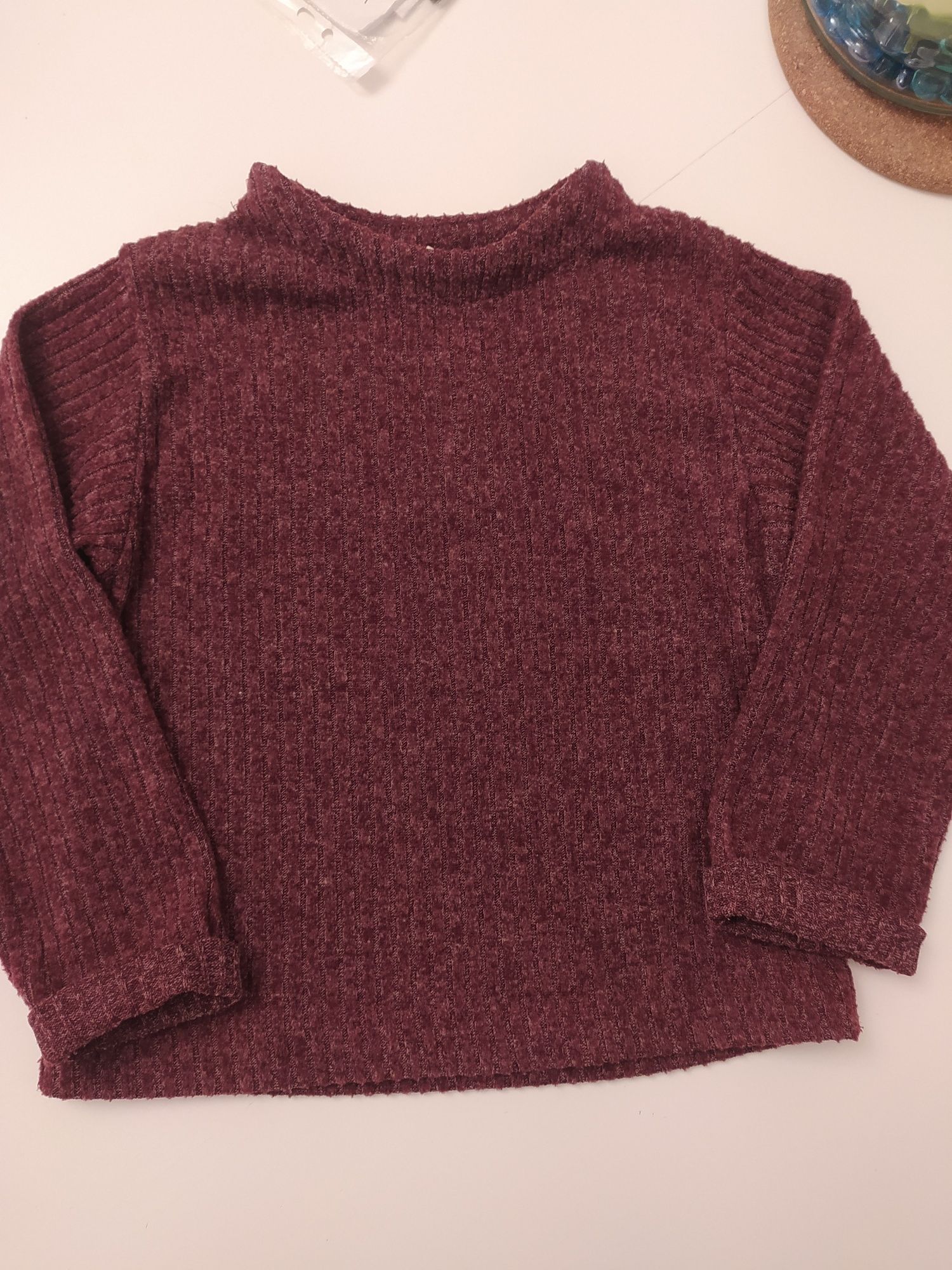 Sweterek prazkowany Zara 116