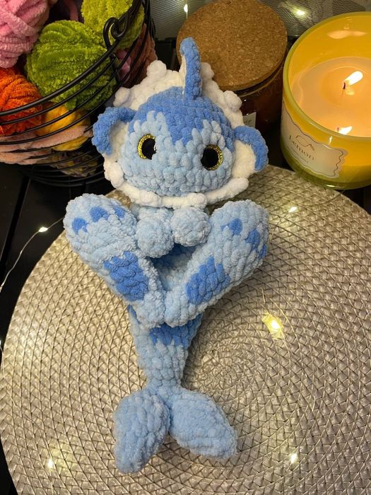 В'язані іграшки ручної роботи