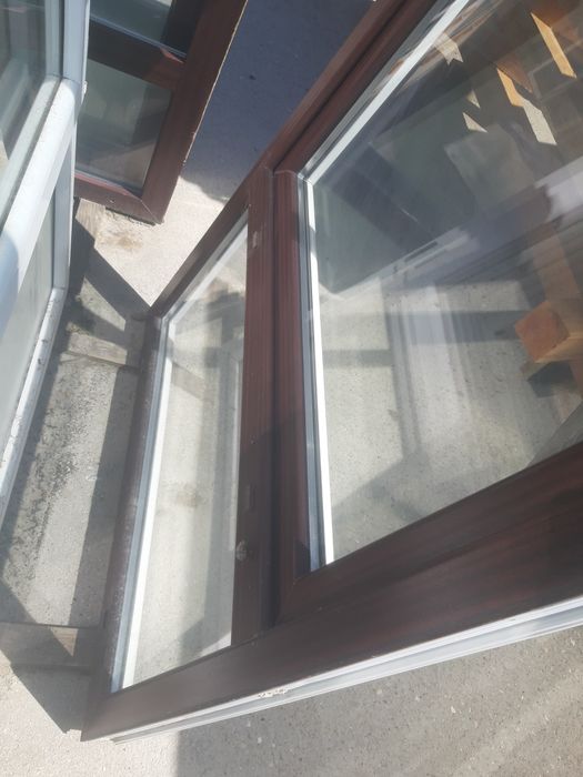 OKNA 102x190 używane MAHOŃ