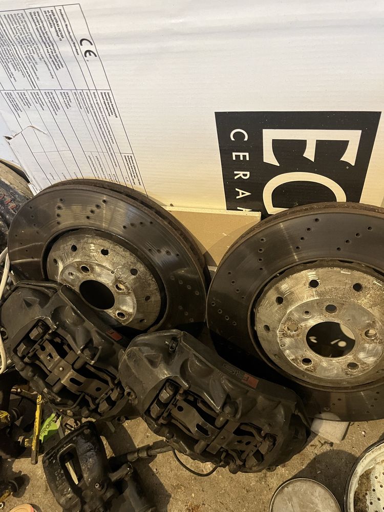 Zaciaki hamulce brembo audi rs6 c6 big brake