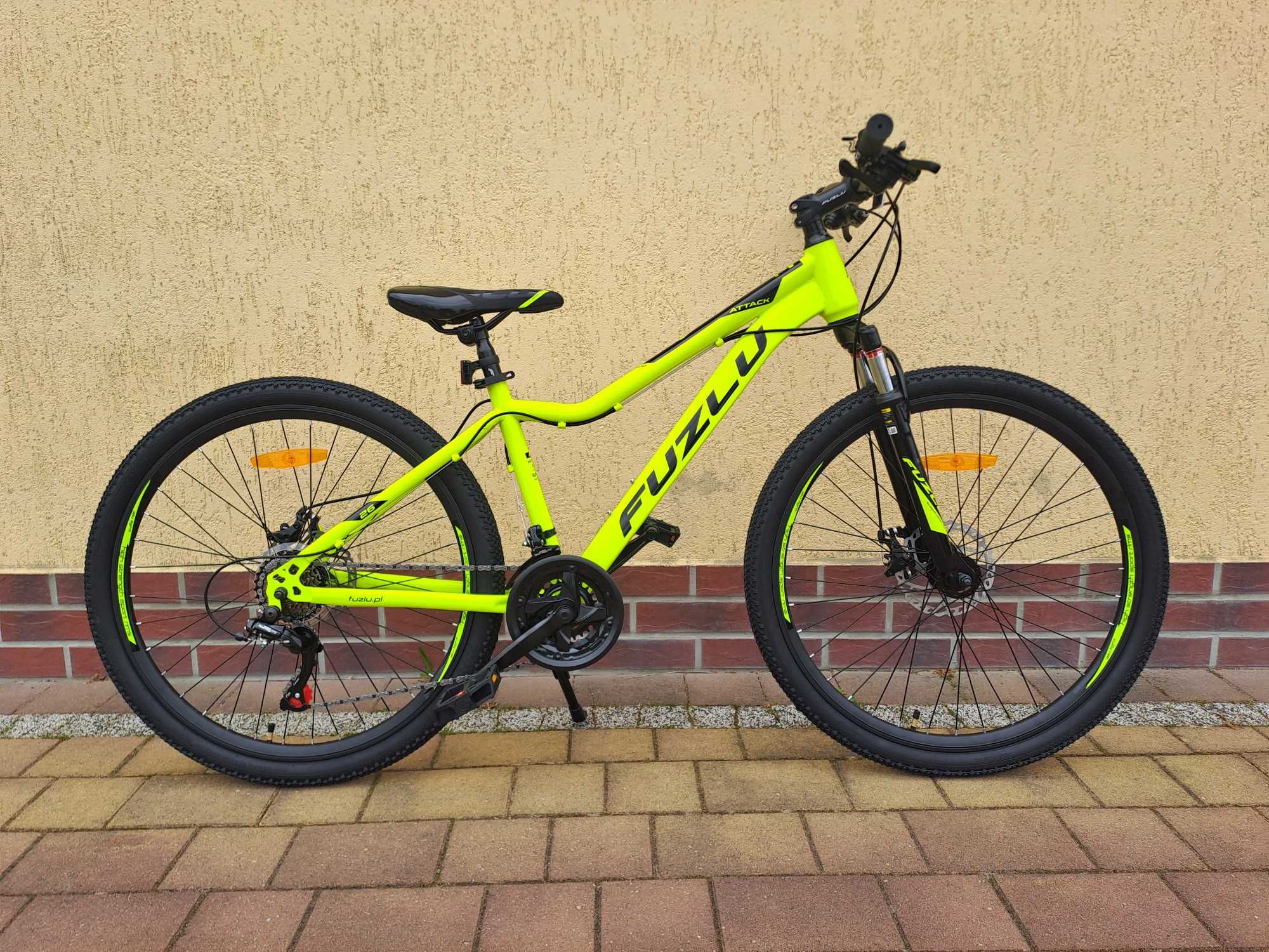 Nowy rower MTB, Fuzlu Attack, młodzieżowy/koła 26"/Gwarancja