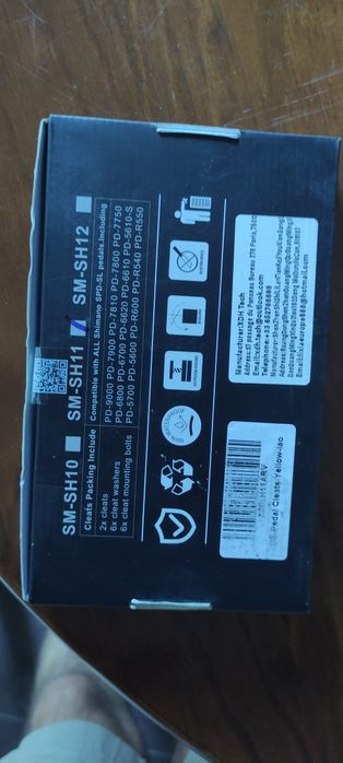 Pedal clips cnc shimano bicicleta