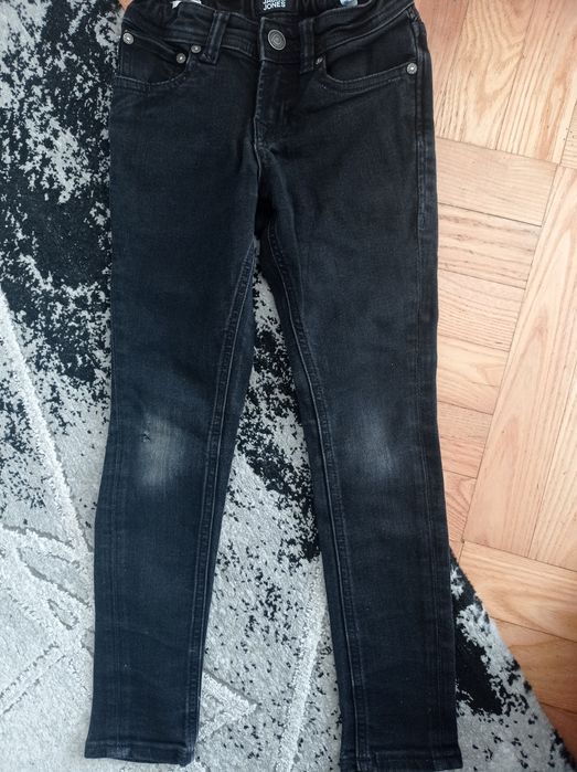 Spodnie jeansowe rurki chłopięce Jack & Jones 128