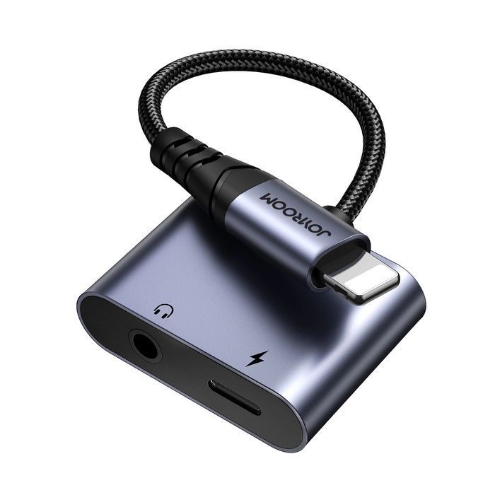 Adapter DAC 2w1 Joyroom Lightning do Lightning / mini jack 3,5mm