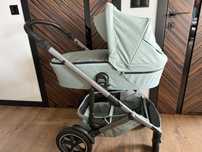 Wózek Britax Romer Smile 5Z 3w1 oraz łóżko Chicco Next2Me Forever