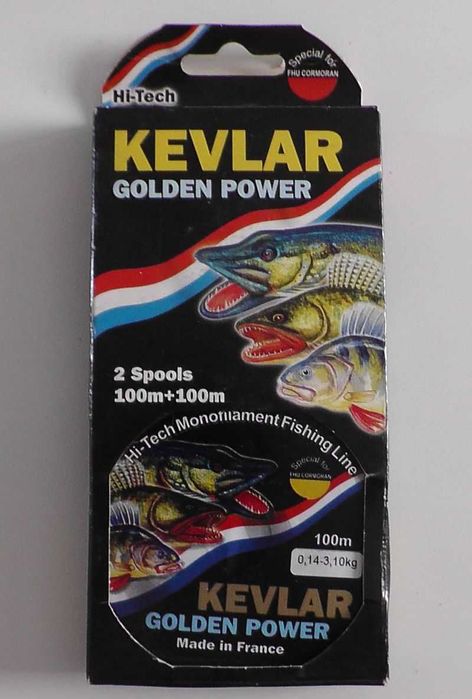 Żyłka Kevlar Golden Power 0,14 -- 200m