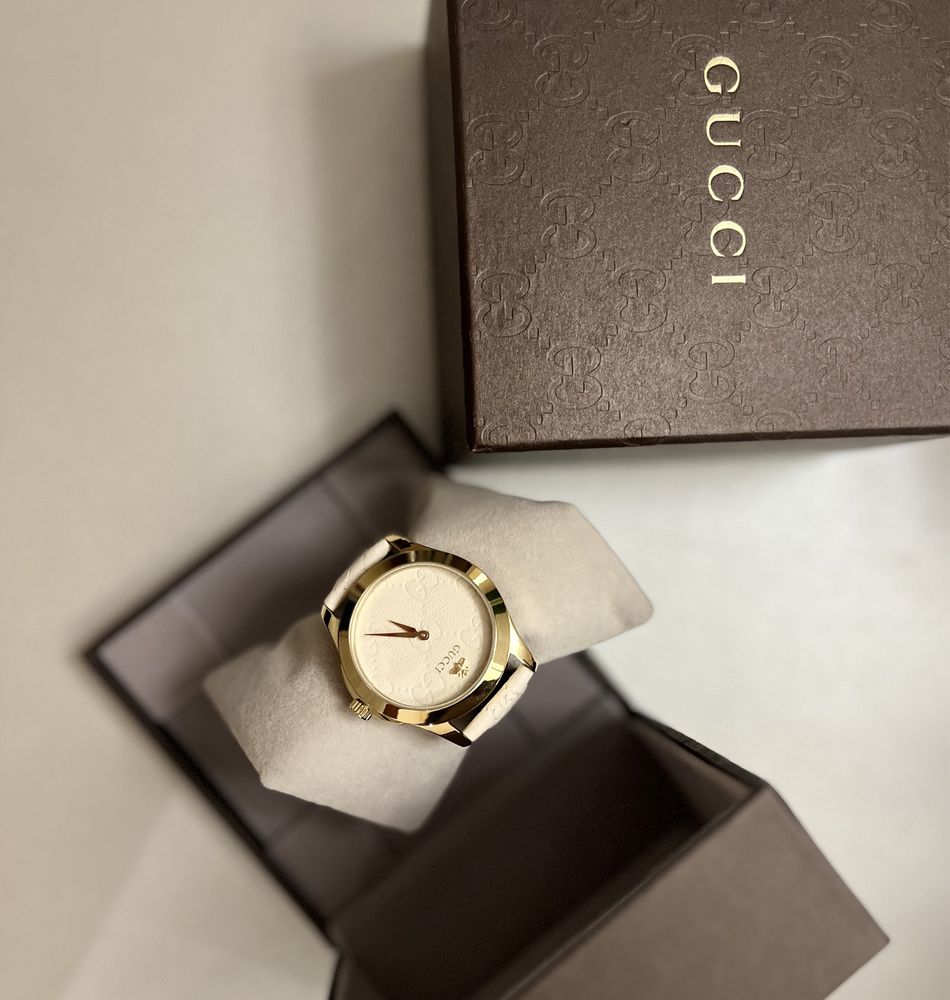 Женские швейцарские оригинальные летние часы Gucci 38mm