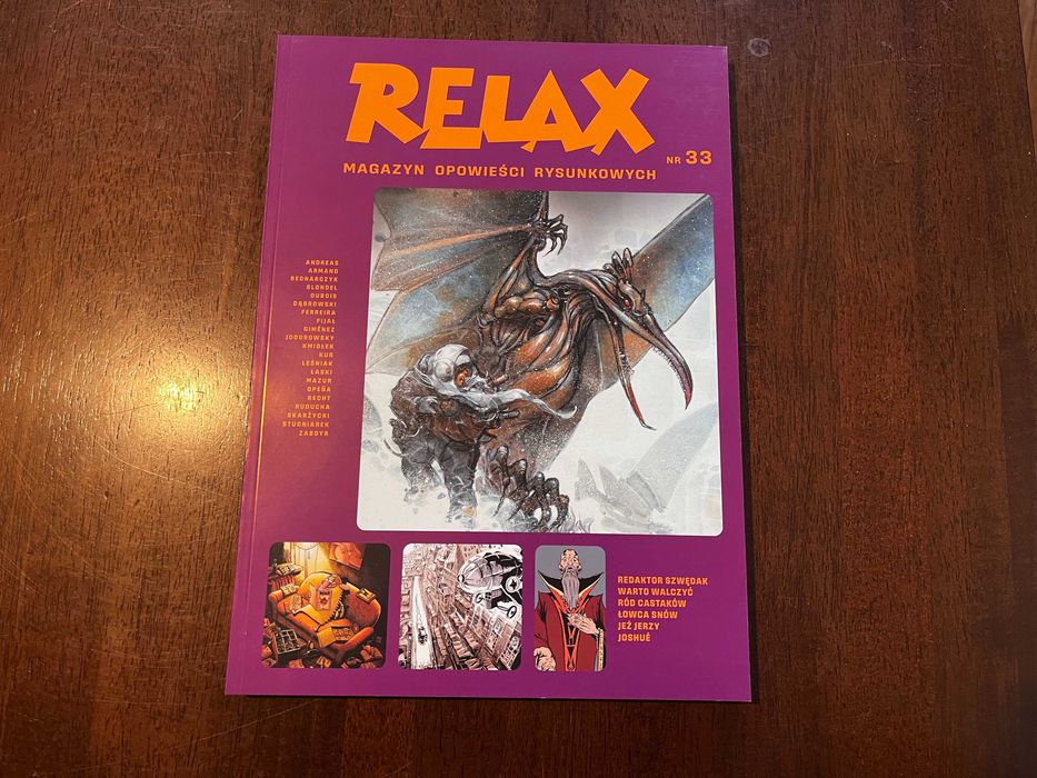 RELAX Magazyn Opowieści Rysunkowych 33 / 2021 - IDEAŁ