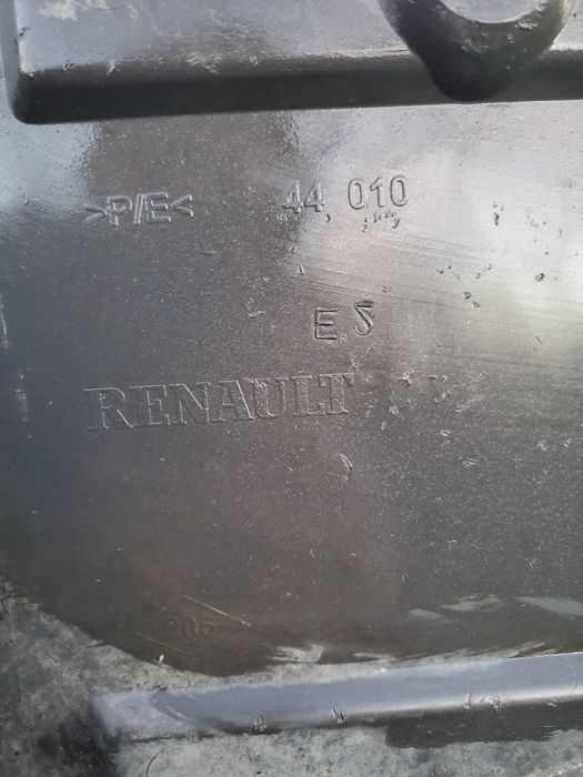 Защита/губа переднего бампера Рено Сценик/Гранд Сценик 2003-2010 г.в.