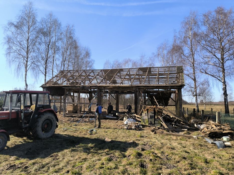 Darmowa wymiana desek na stodole, skup starego drewna