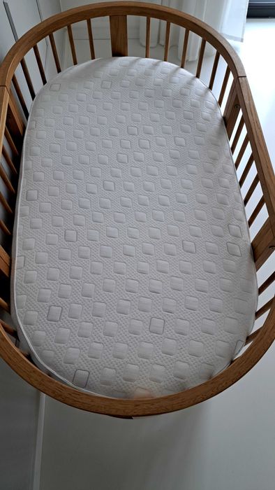 Łóżeczko dębowe ala Stokke