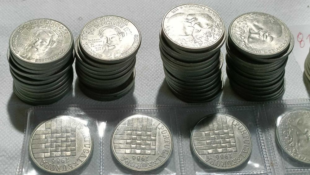 mil moedas de 25$00, República