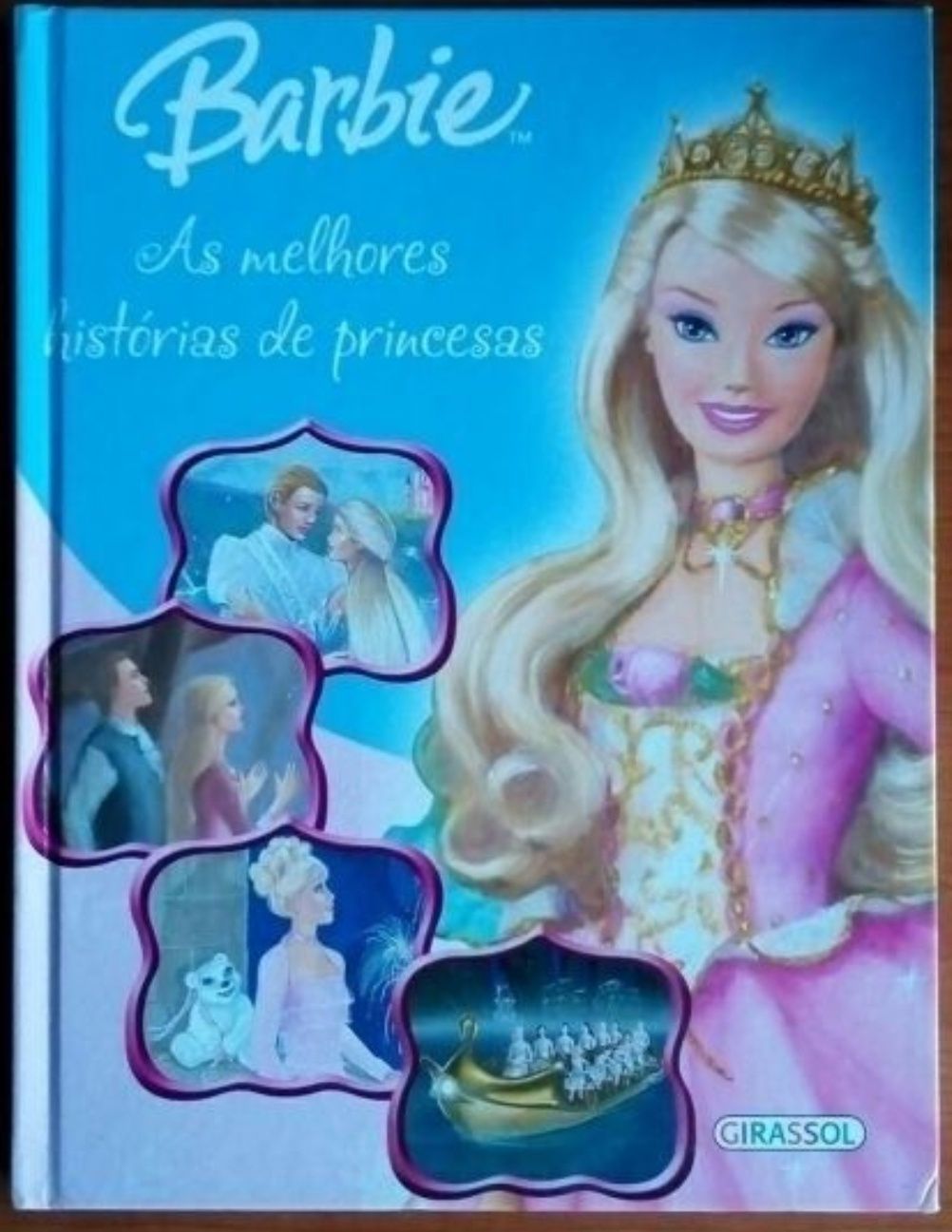 ENCANTADORES l Livros Barbie A Princesa da Ilha e Histórias  Princesas