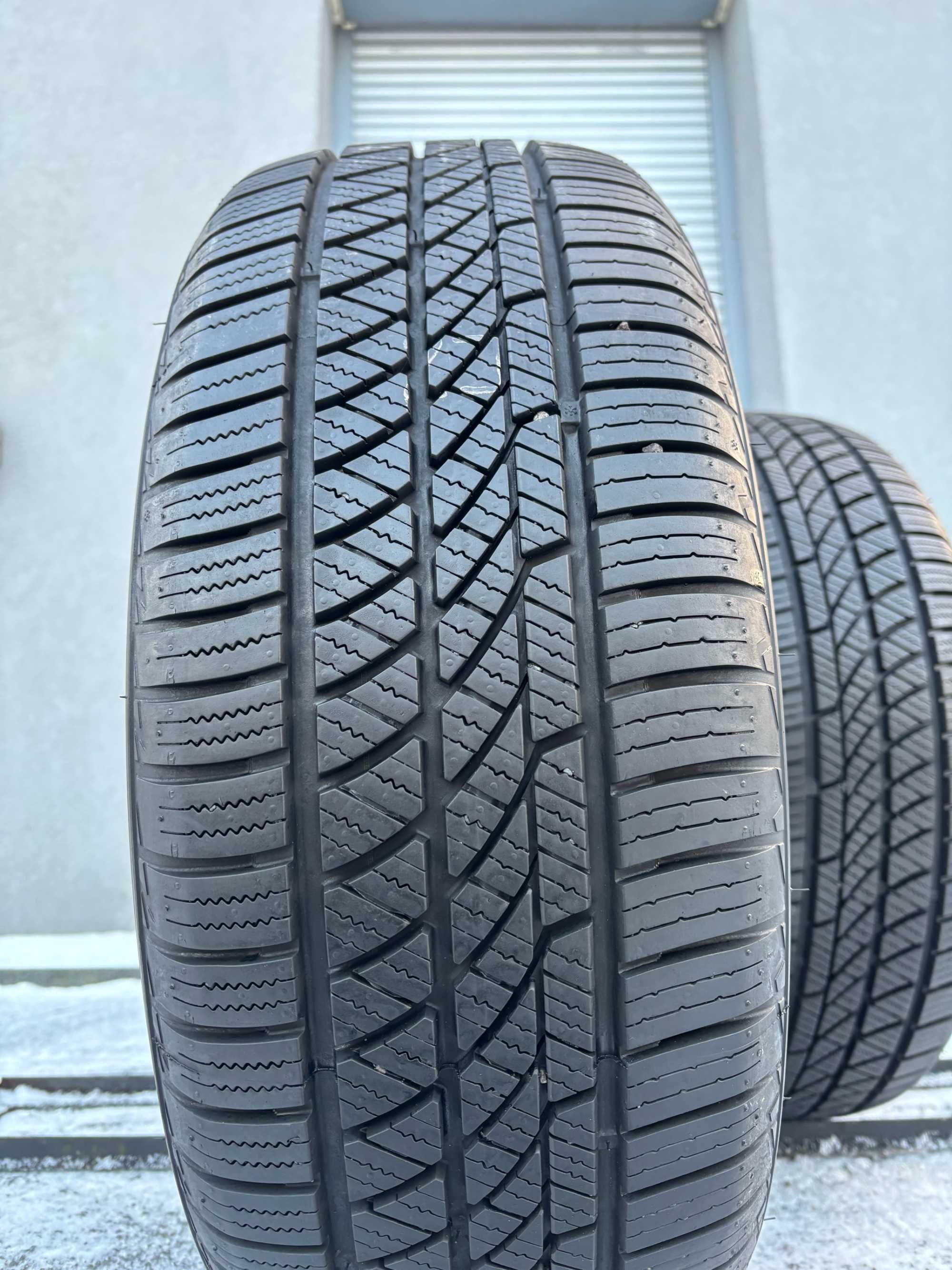 2szt całoroczne 205/55R17 Hankook 7,7mm 100% bieżnika 2022r 4S1043