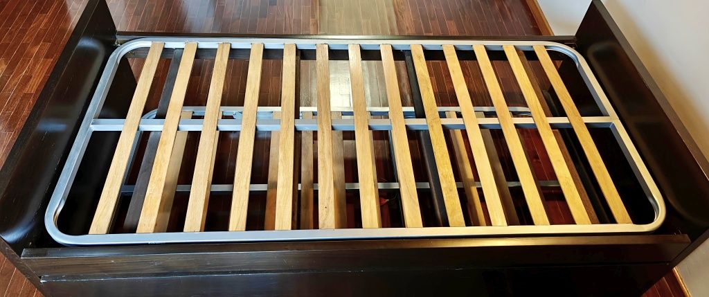 Cama solteiro com cama auxiliar c/ ofeirta