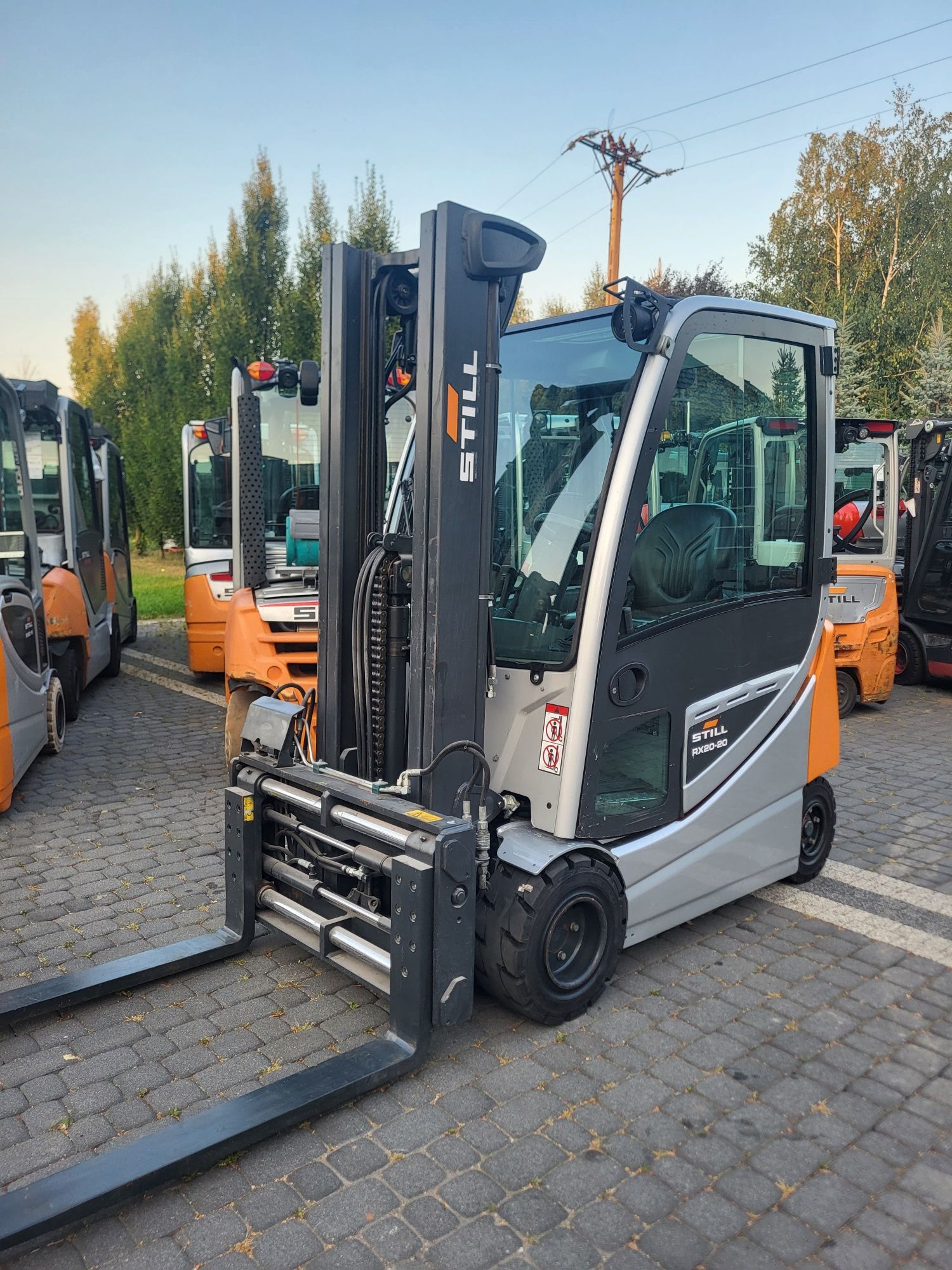 Still Rx 20-20 pełna kabina ogrzewanie triplex
