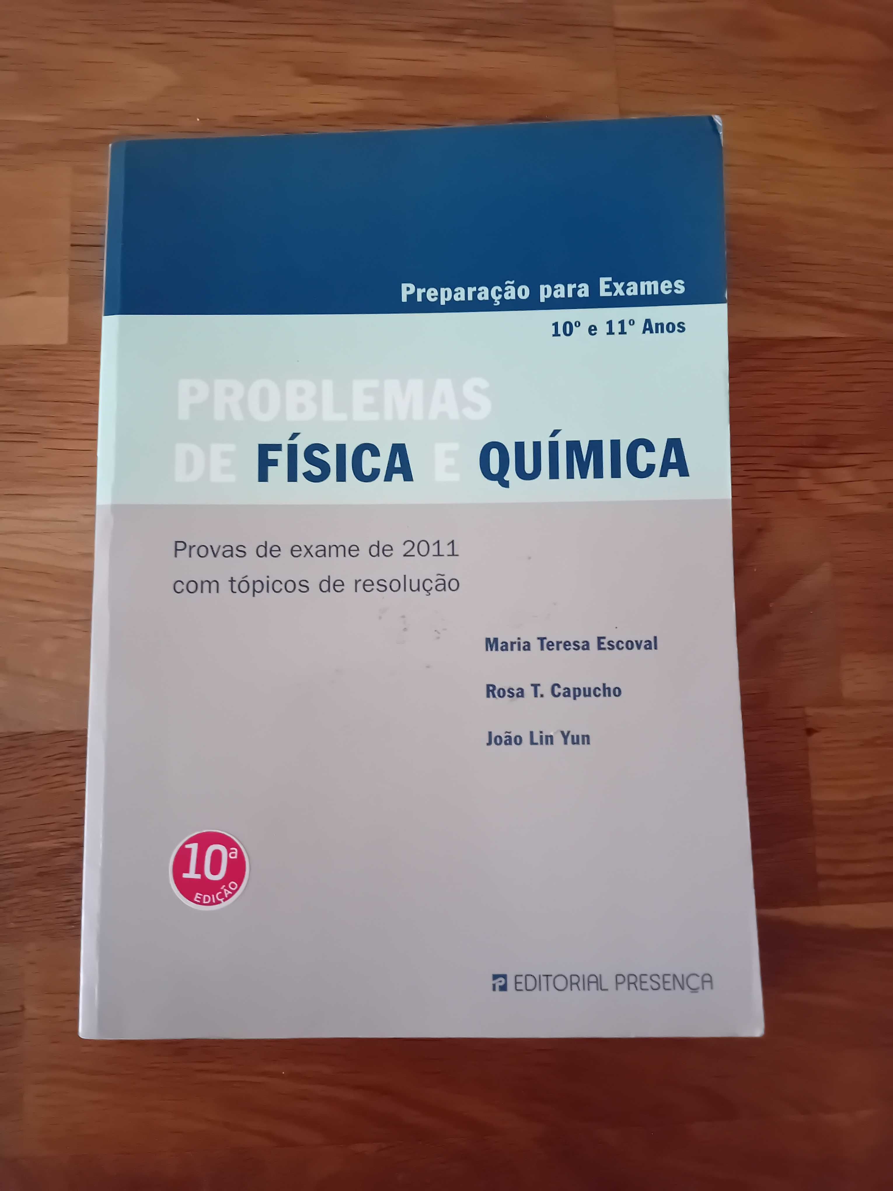 Problemas de Física e Química - 10º e 11º Anos