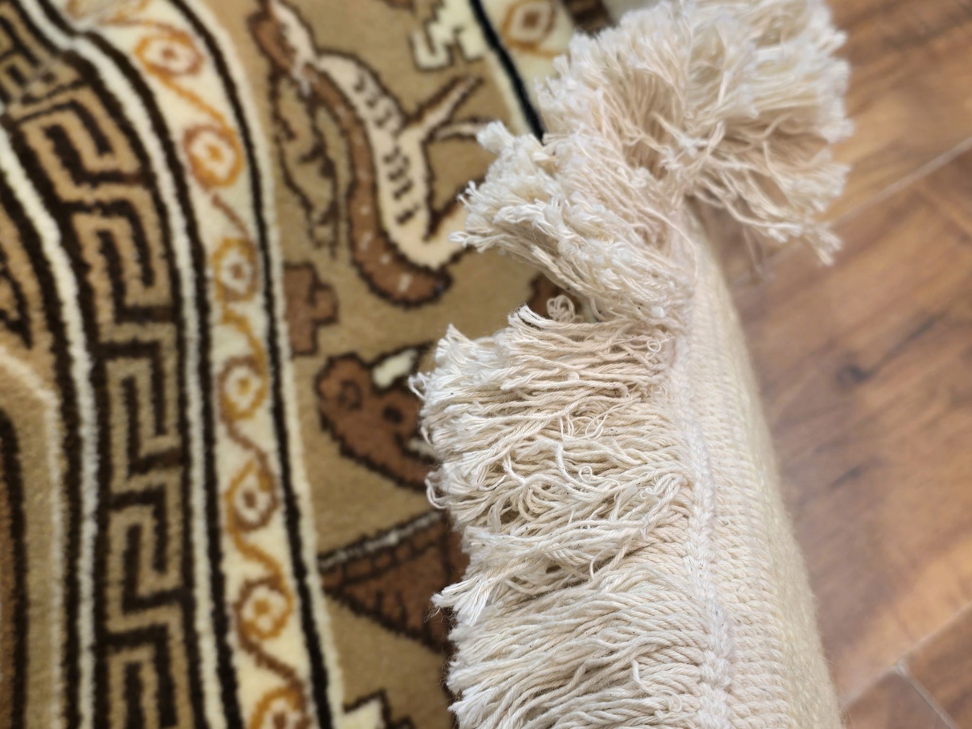Indo Tabriz 280x180 Ręcznie tkany wełniany dywan z Indii od Persopolis