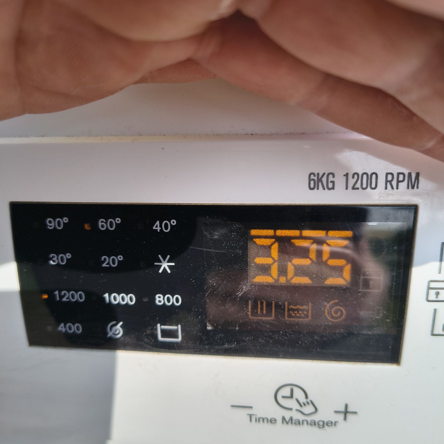 Pralka Electrolux timer manager 6kg