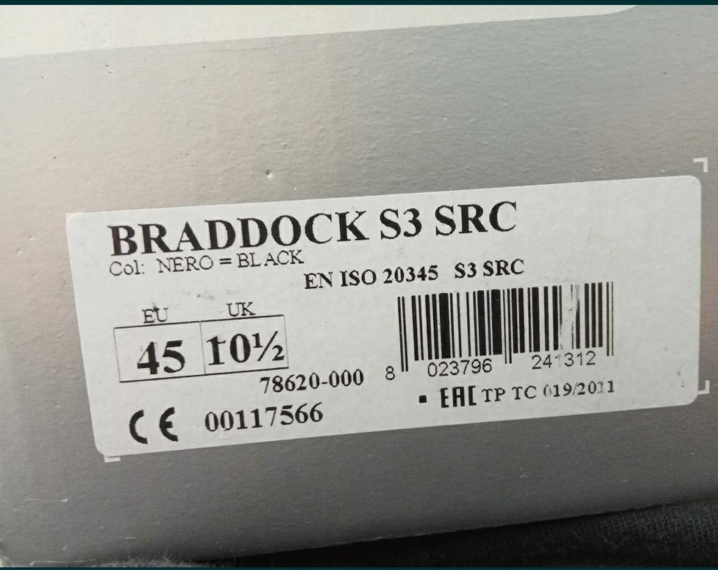 Nowe Buty Cofra Barddock S3 SRC rozmiar 45