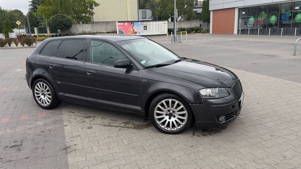 AUDI A3 8P 2.0 tdi DSG, łopatki 184 KM 2005