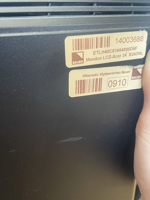 Monitor Acer 24 ” używany