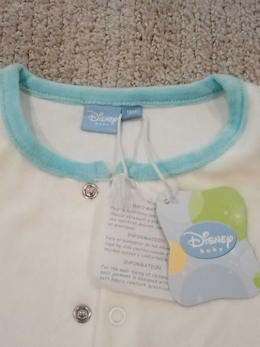 Body / Babygrow Oficial Disney para criança/bebé até 18 meses - NOVO!