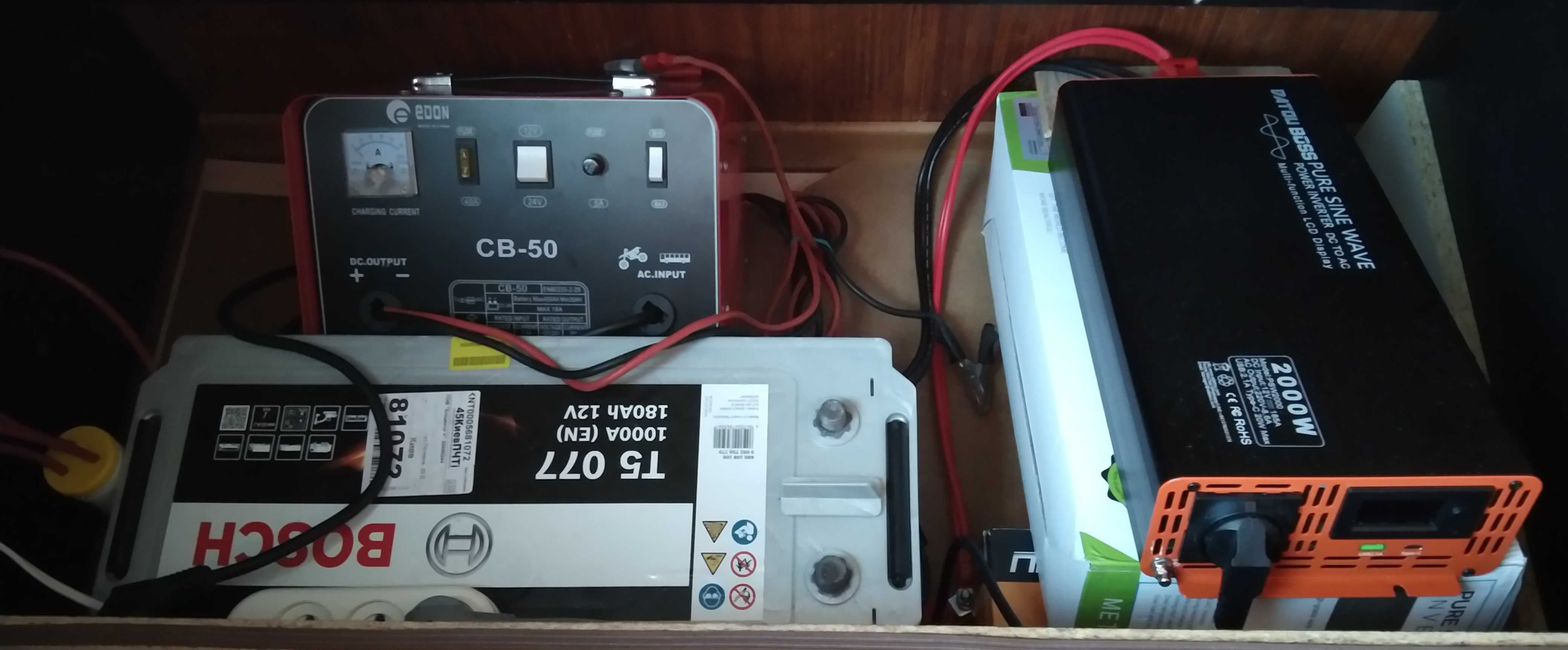 Система резервного электропитания 220v квартиры или дома.