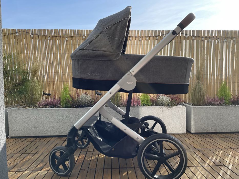 Cybex Balios S Denim Wózek Manhattan Grey 2w1