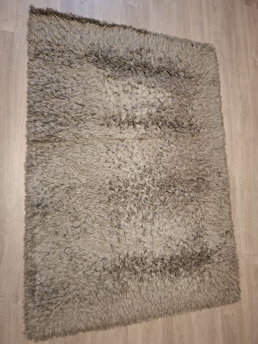 Dywan Shaggy 120x170, błyszcząca nitką stan dobry!