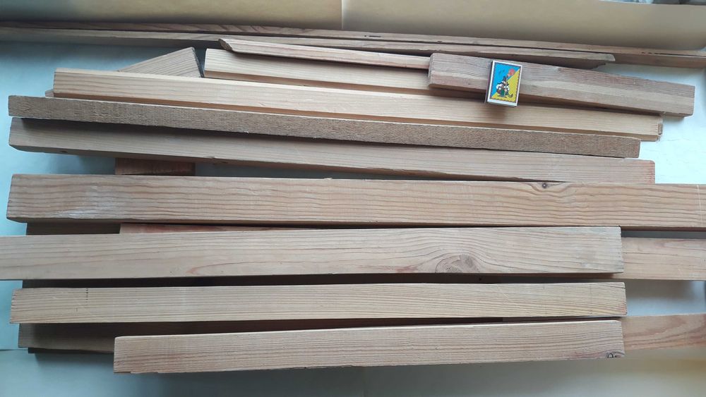 Цена за 24 шт. Деревянные доски брус рейка ссср