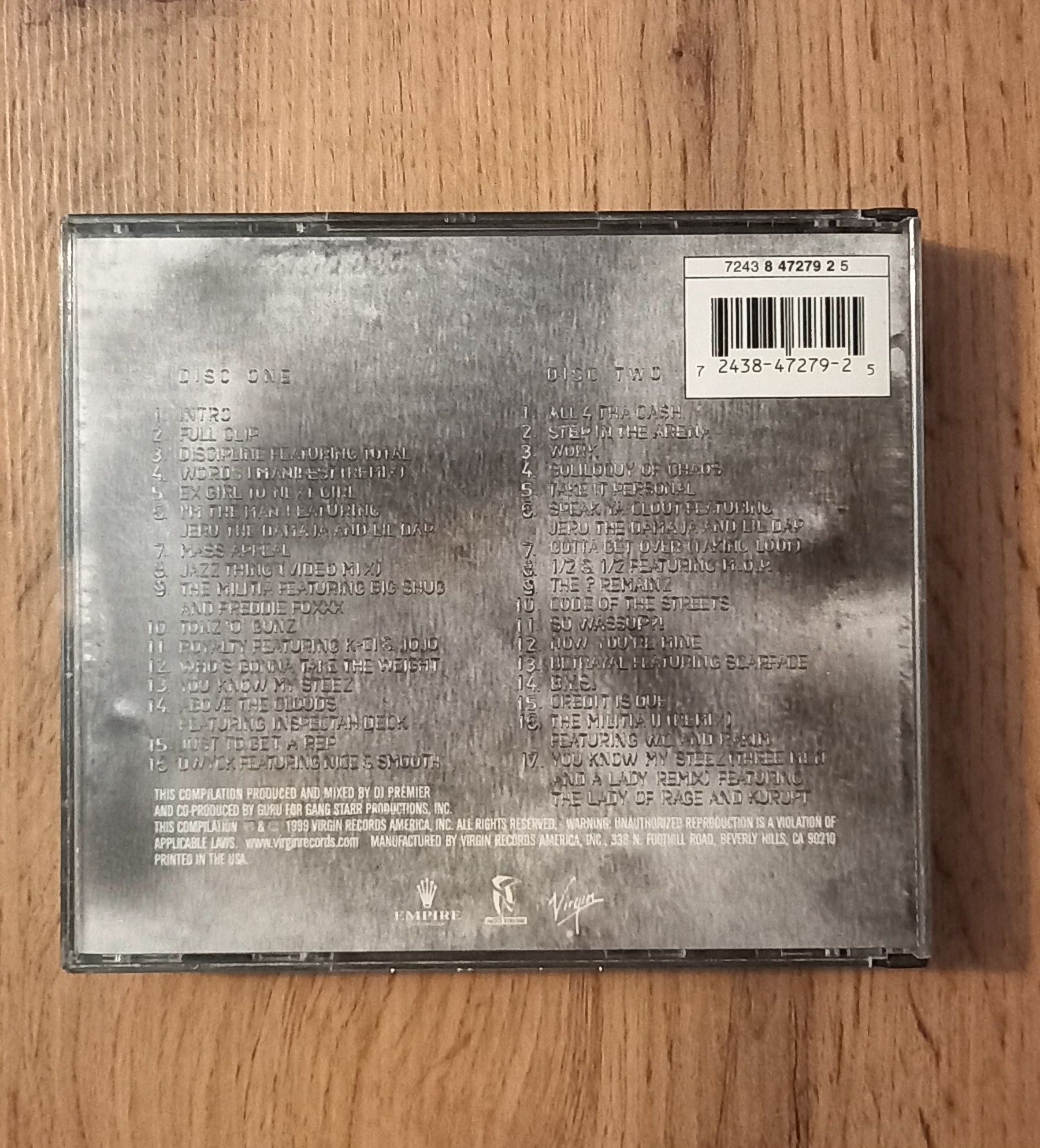 Gang Starr - Full Clip  / CD.