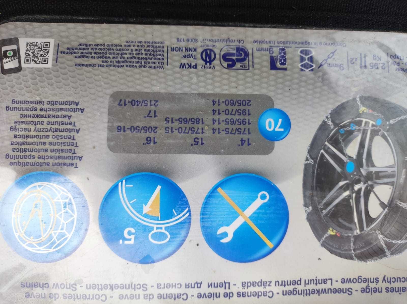 Łańcuchy śniegowe NORAUTO
