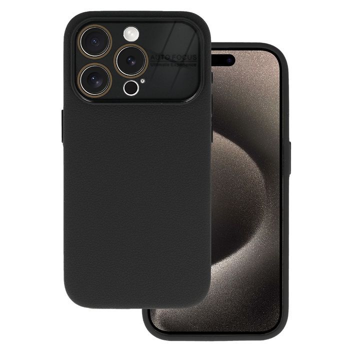 Tel Protect Lichi Soft Case Do Iphone 13 Pro Max Czarny