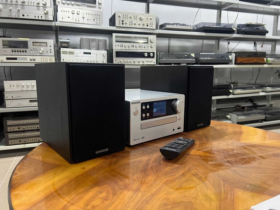Wieża Kenwood M-725DAB-S z Bluetooth, USB, DAB+, AUX, Audio Room