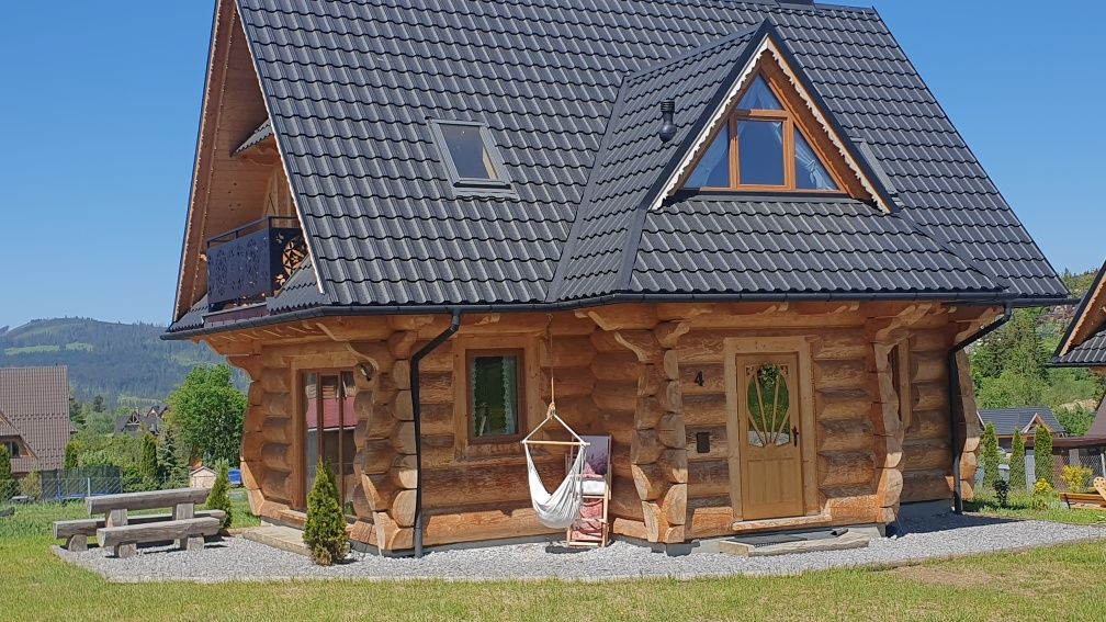 KOŚCIELISKO  Domek z bala 12-osobowy, pokoje, apartamenty