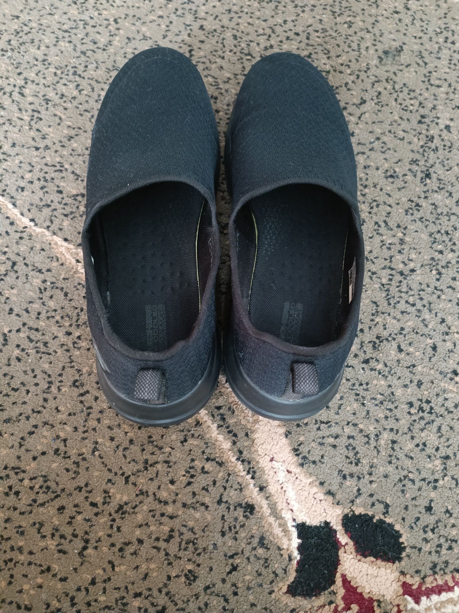 Женские слипоны мокасины Skechers go Walk max