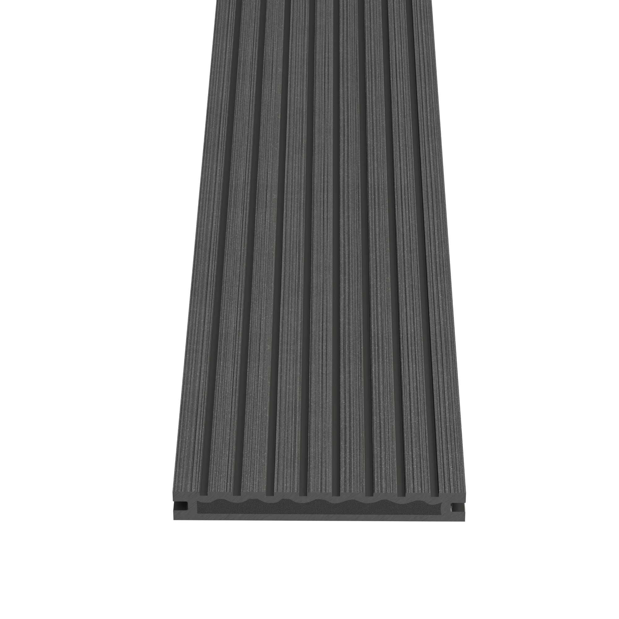deska tarasowa kompozytowa Gamrat Pełna Classic 160x20mm szary brąz