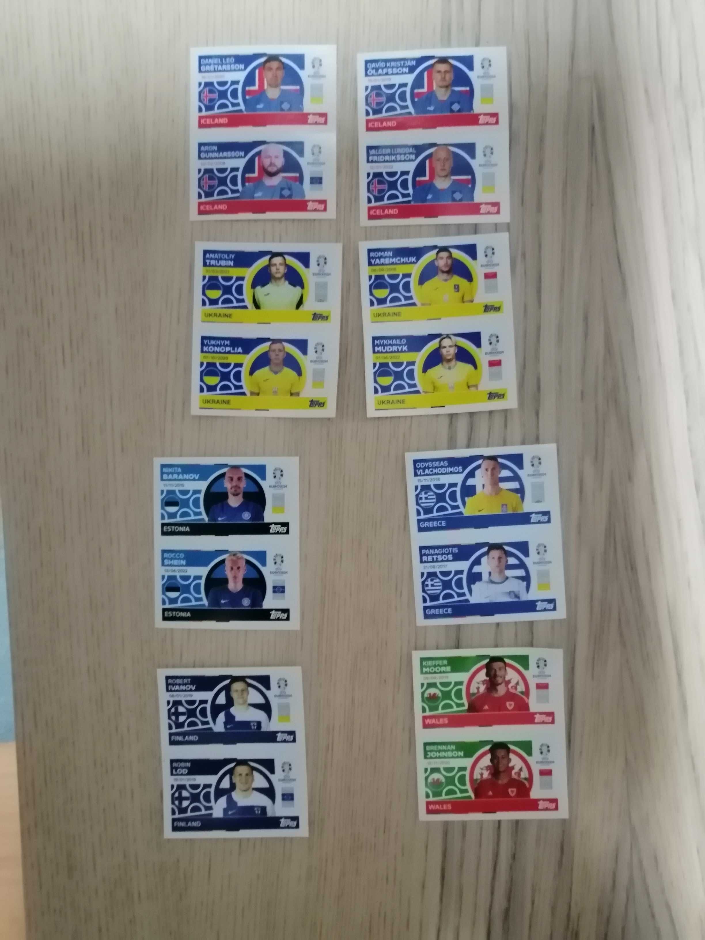 Vendo cromos euro 2024 Topps