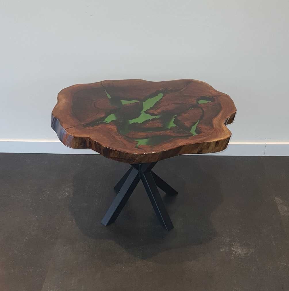 Stolik z żywicy epoksydowej stolik kawowy stolik drewniany