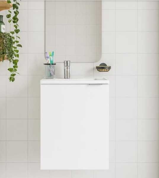 Conjunto de Lava-Mãos e Móvel Suspenso SENSEA Essential - NOVO!