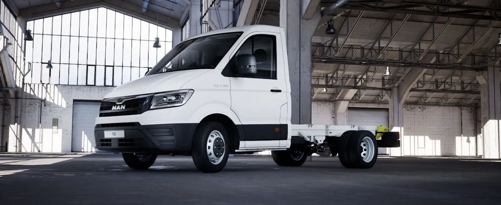 MAN TGE 5.160 4X2 SB  MAN Polska oferuje pojazdy dostawcze Next Level dostępne od ręki!