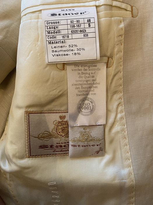 Костюм чоловічий німецький Mann Stager exclusive