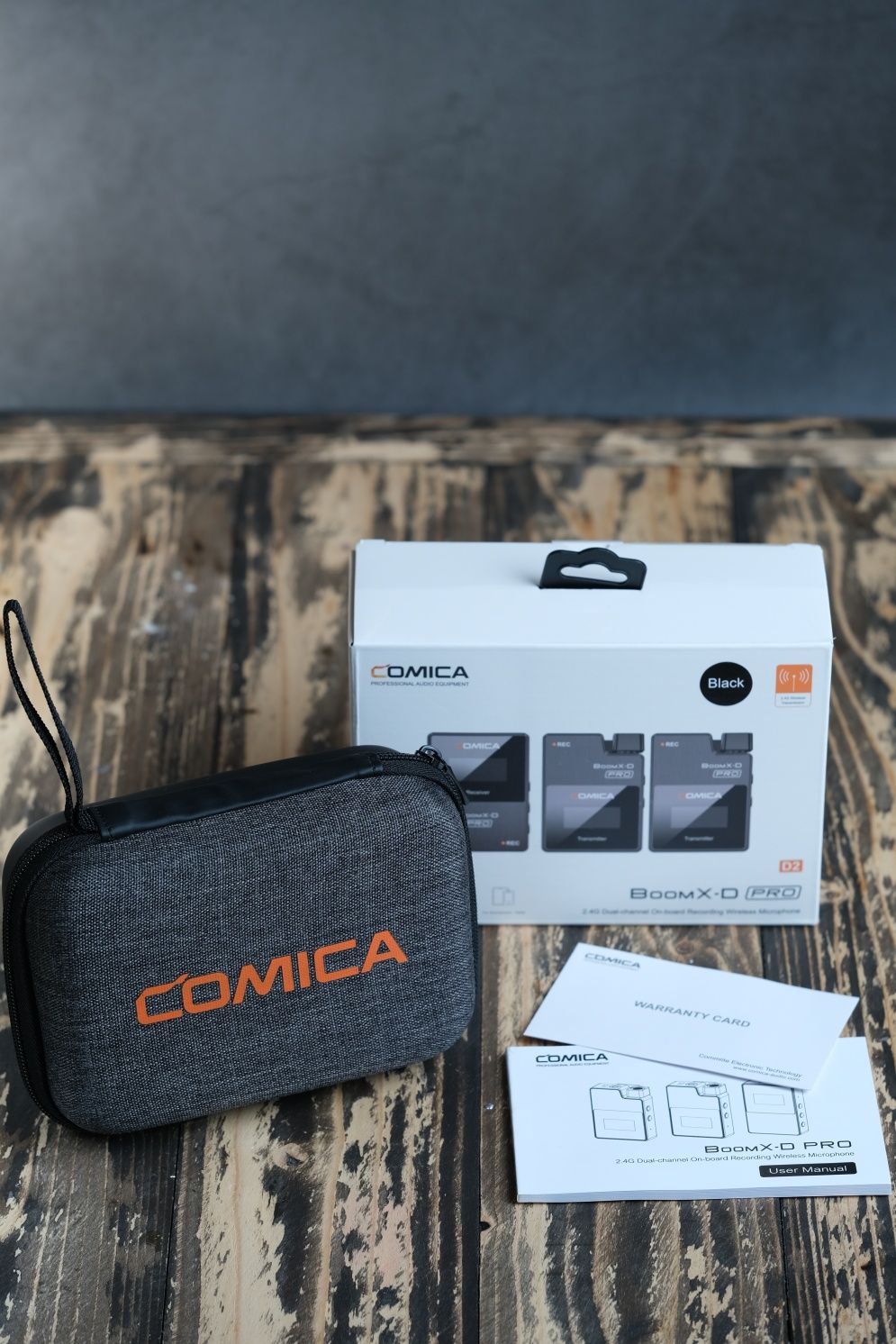 система мікрофонів Comica BoomX-D PRO D2