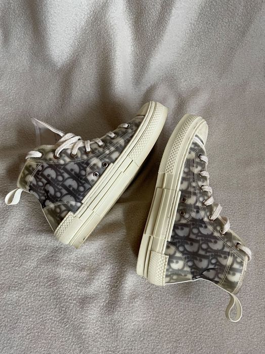 Оригінал! Монограмні Кеди Dior  b 23 High Top | monogram