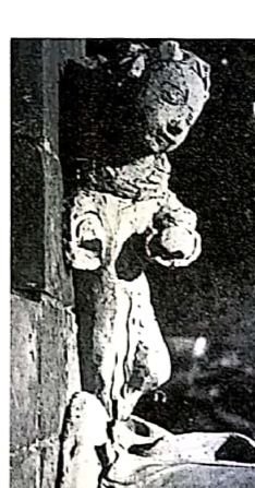 Jorge Barradas - Anjo de suspensão - escultura em barro