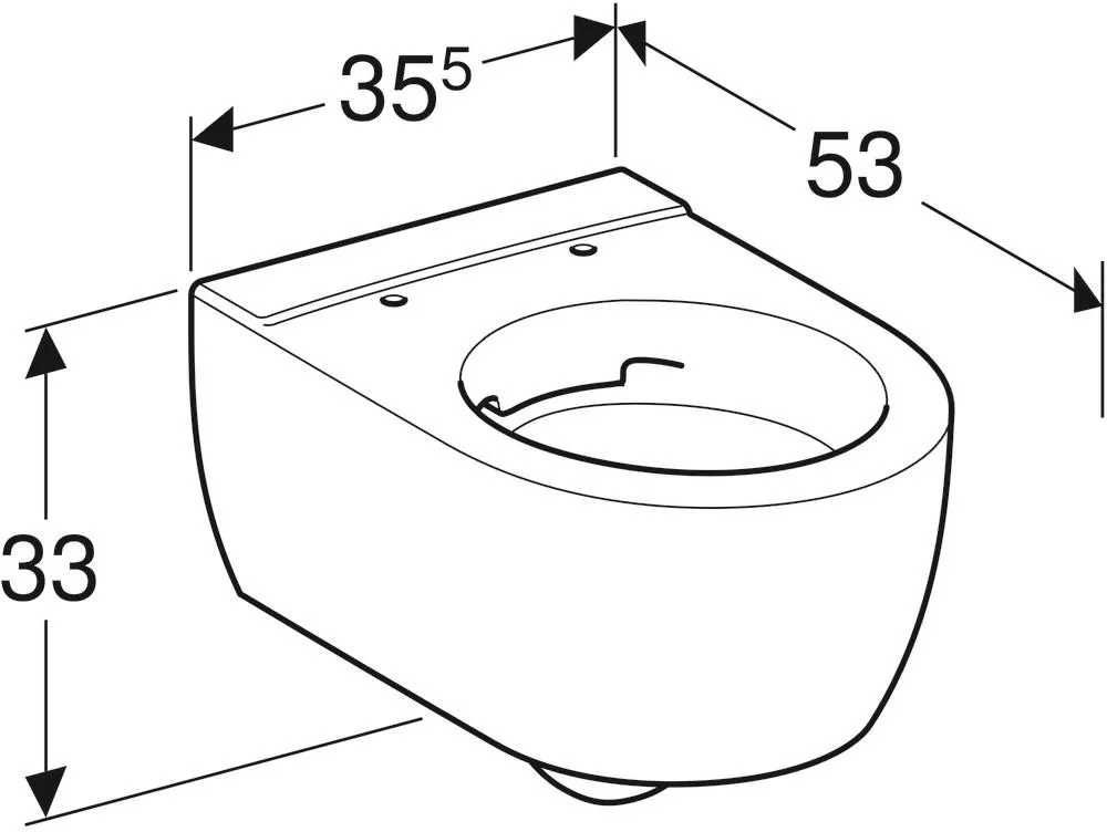 Koło zestaw miska wc Modo Pure Oval + deska wolnoopadająca
