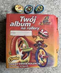 Rocket Power Rollers Cheetos krążki tazosy album